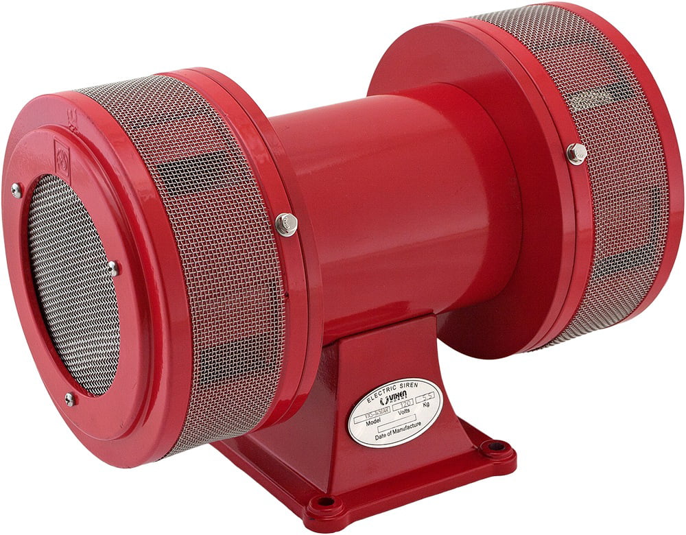 Vixen Horns Intense Volume dB Far Reaching Industrial Electric Motor Driven Alarm/Siren (Air Raid) 120V -1450AR