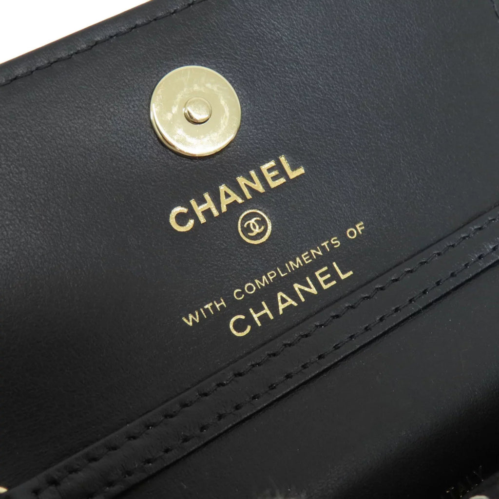 Pre-Owned Chanel Chain Shoulder Coco Mark Bag Cotton Women's  (Good)