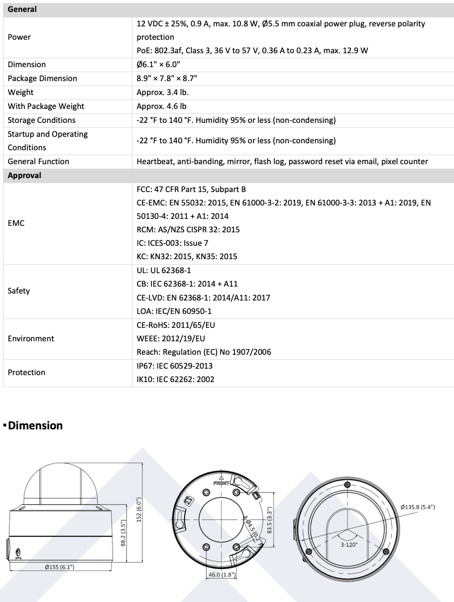 '-  4MP Motorized  Color 24/7  with Mic Ai Smart Dome Camera -