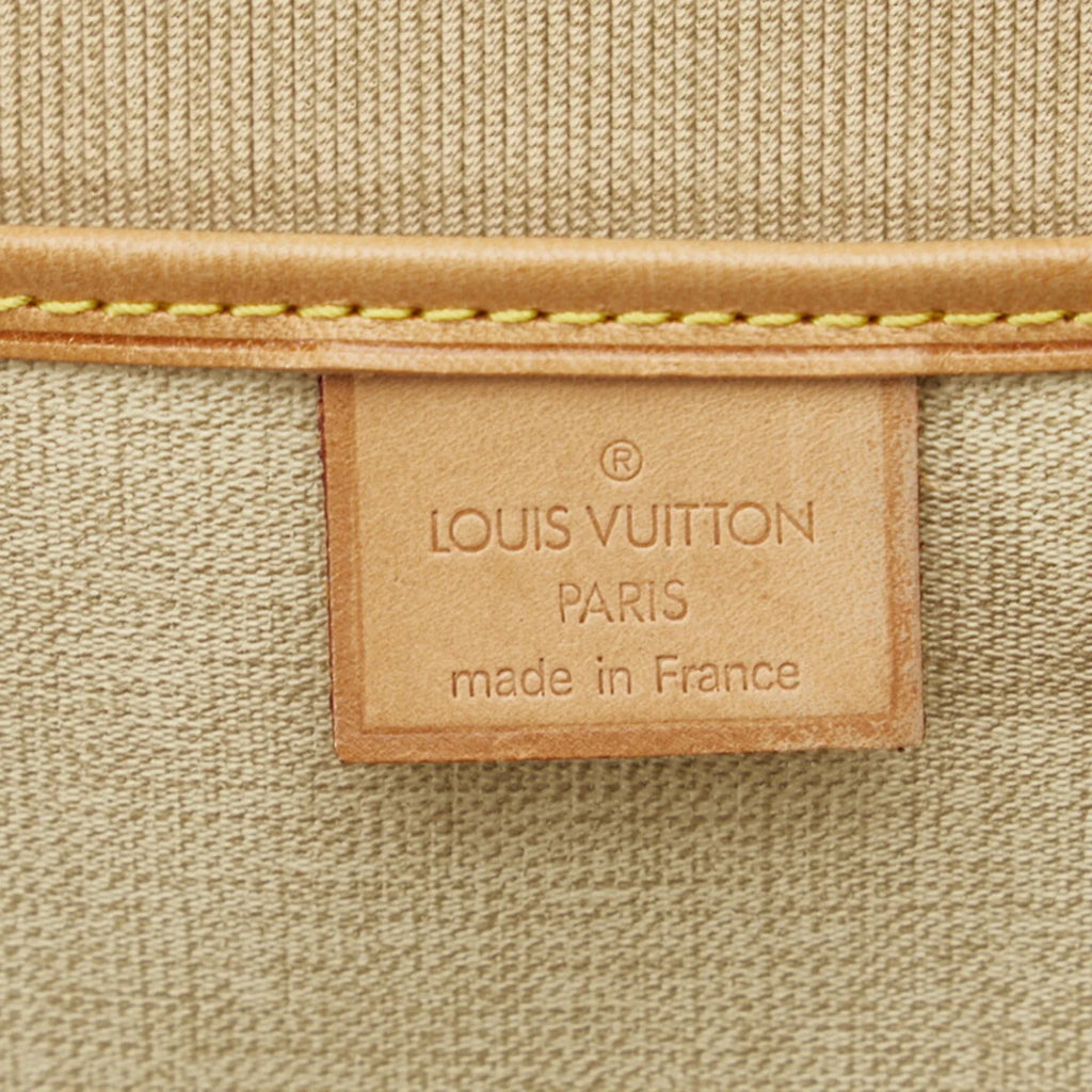 Pre-Owned Louis Vuitton Monogram Excursion Handbag  Brown  Leather Women's   (Good)