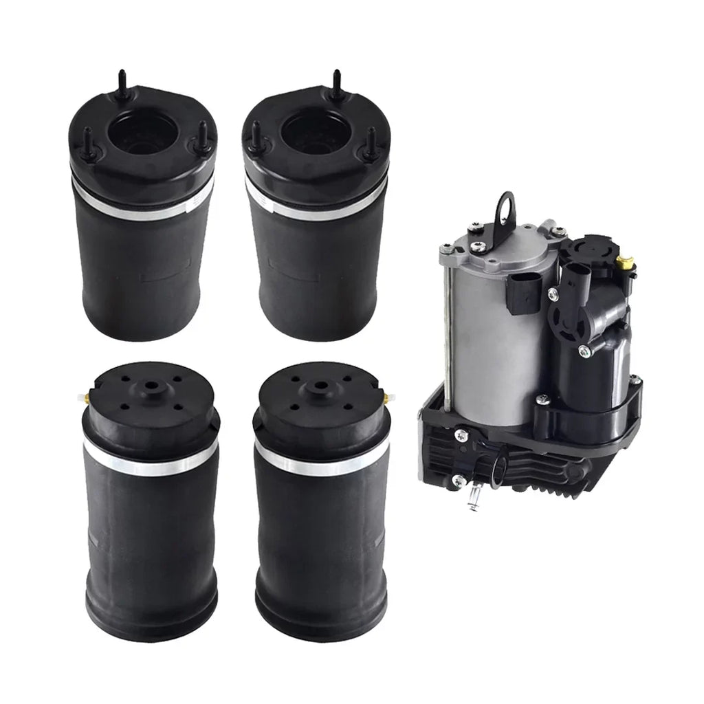 Full Set Front-Rear Air Suspension Spring-Air Suspension Compressor For 2008-2011 Mercedes-Benz