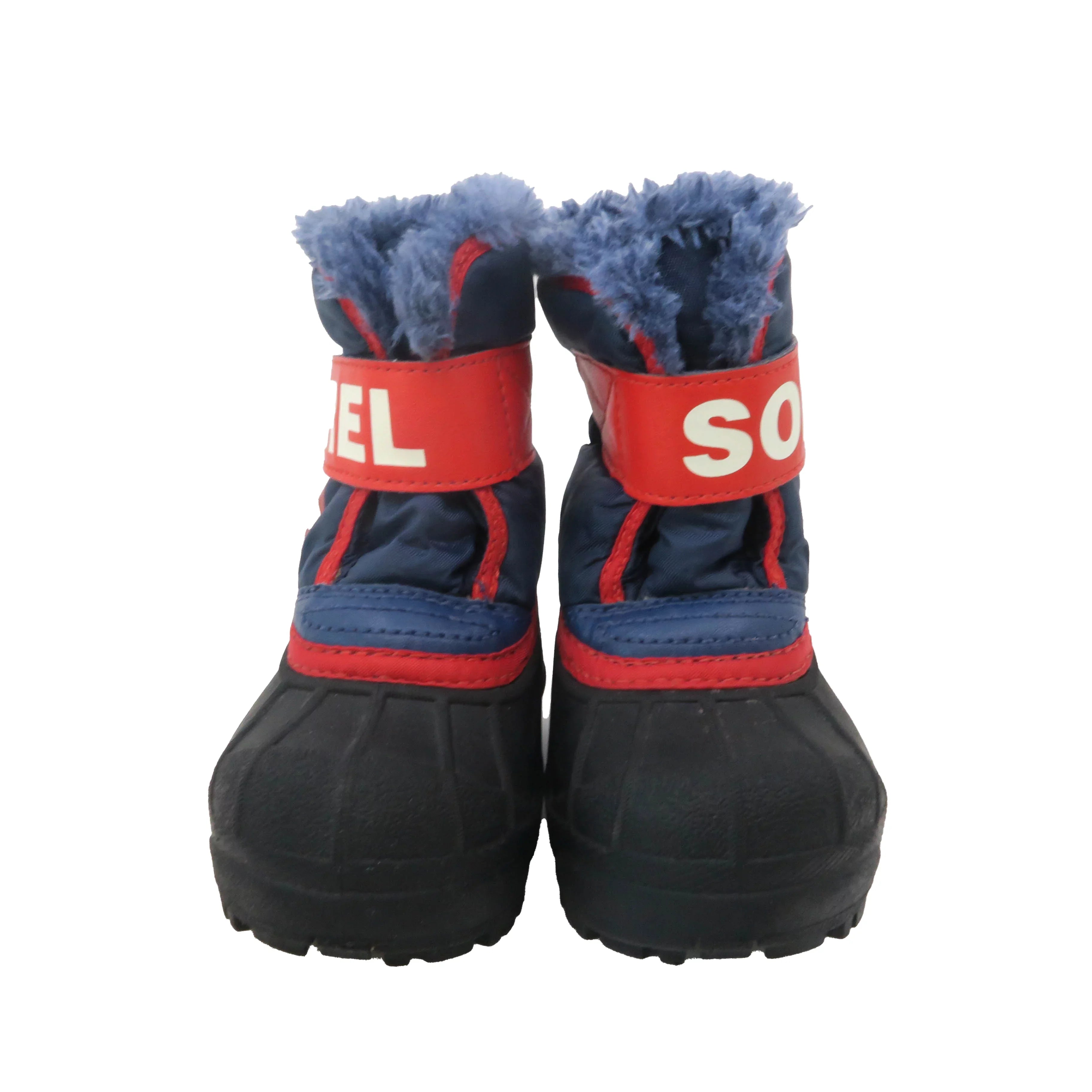 Pre-owned Sorel Boys Blue | Red Boots size: 5 Toddler