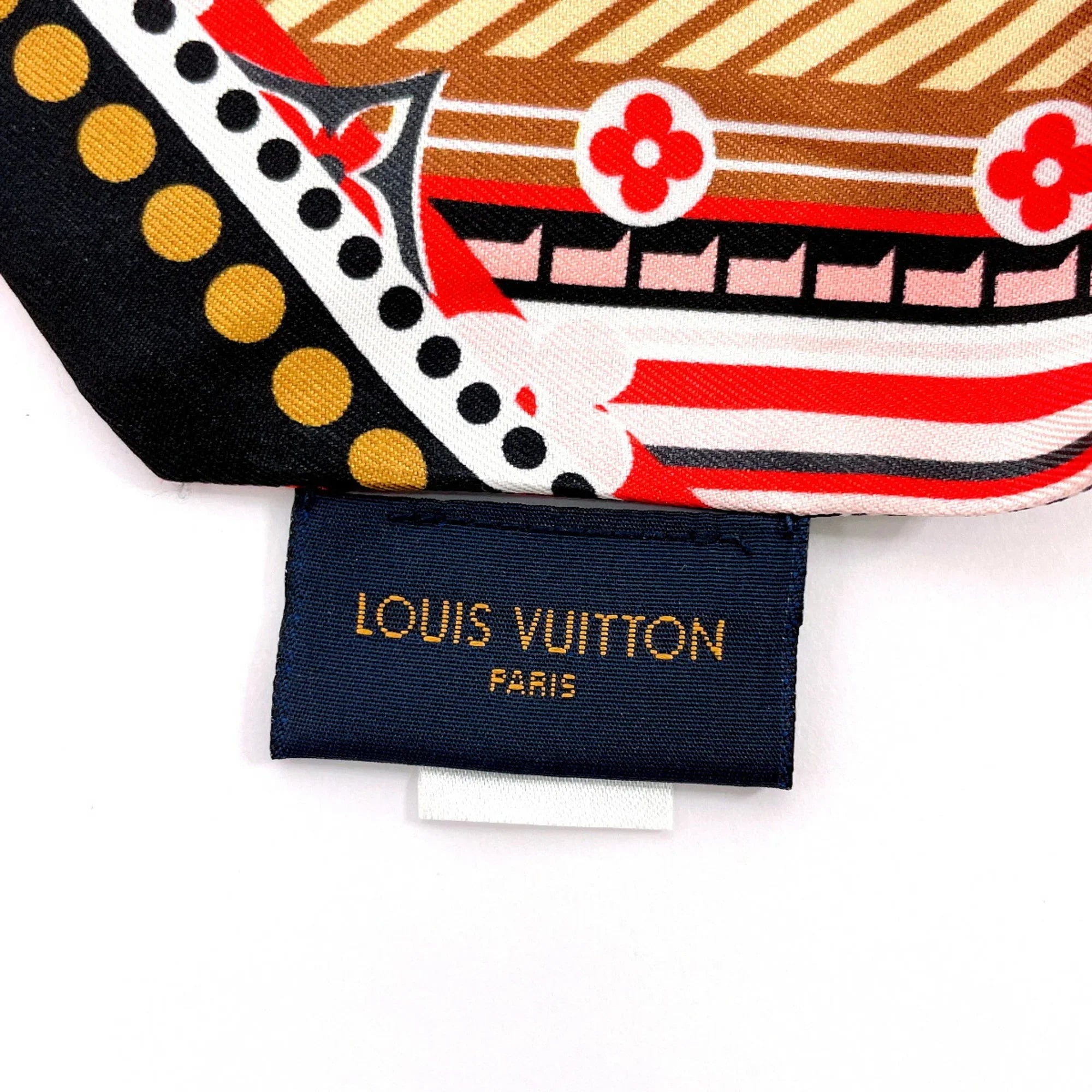 Pre-Owned Louis Vuitton Bandeau  Pop  Scarf Silk    Women's Red (Good)