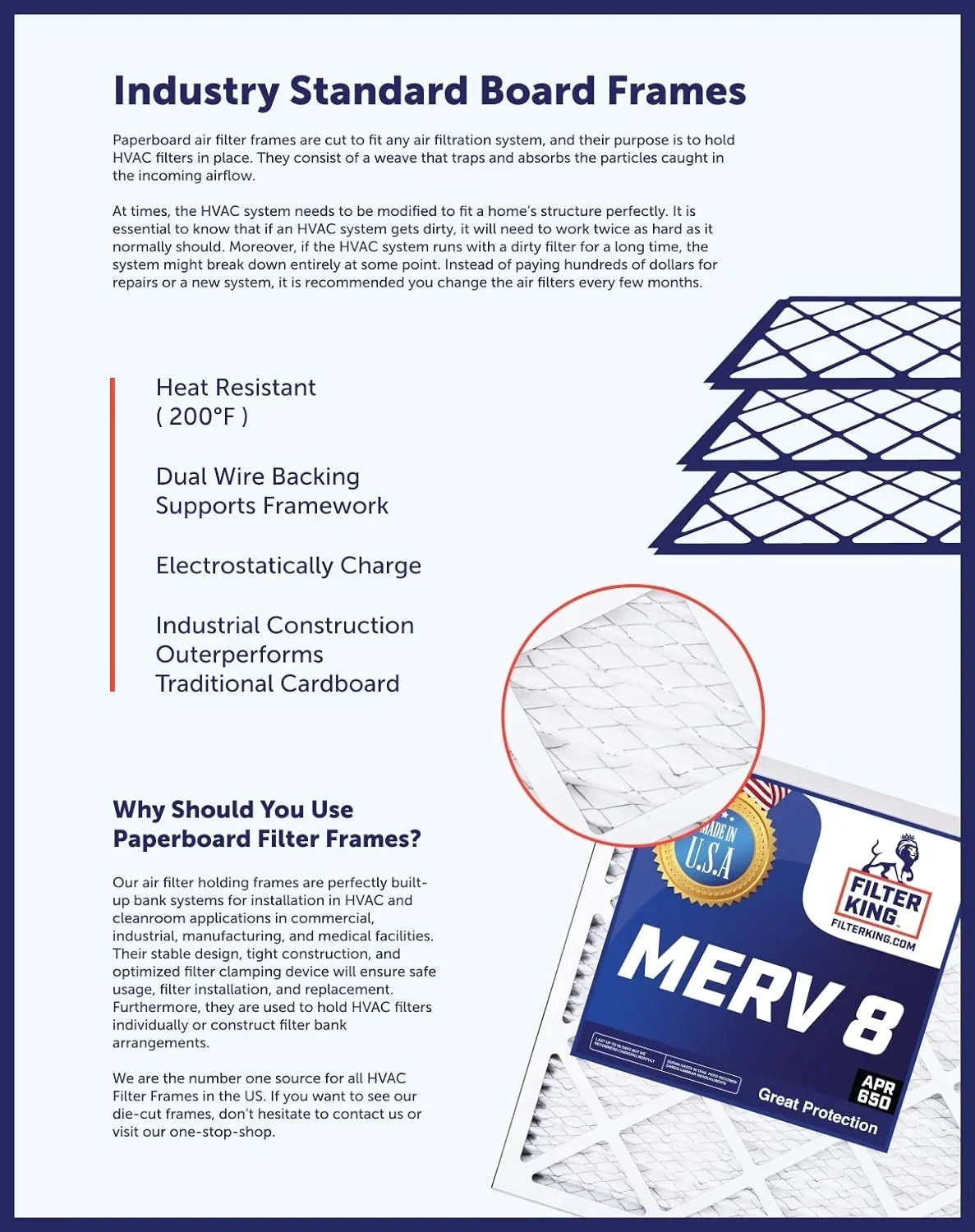 Filter King 33x15.5x1 Air Filter | 4- |  8  Pleated / Furnace Filters |    | Actual Size: 33 x 15.5 x .75"
