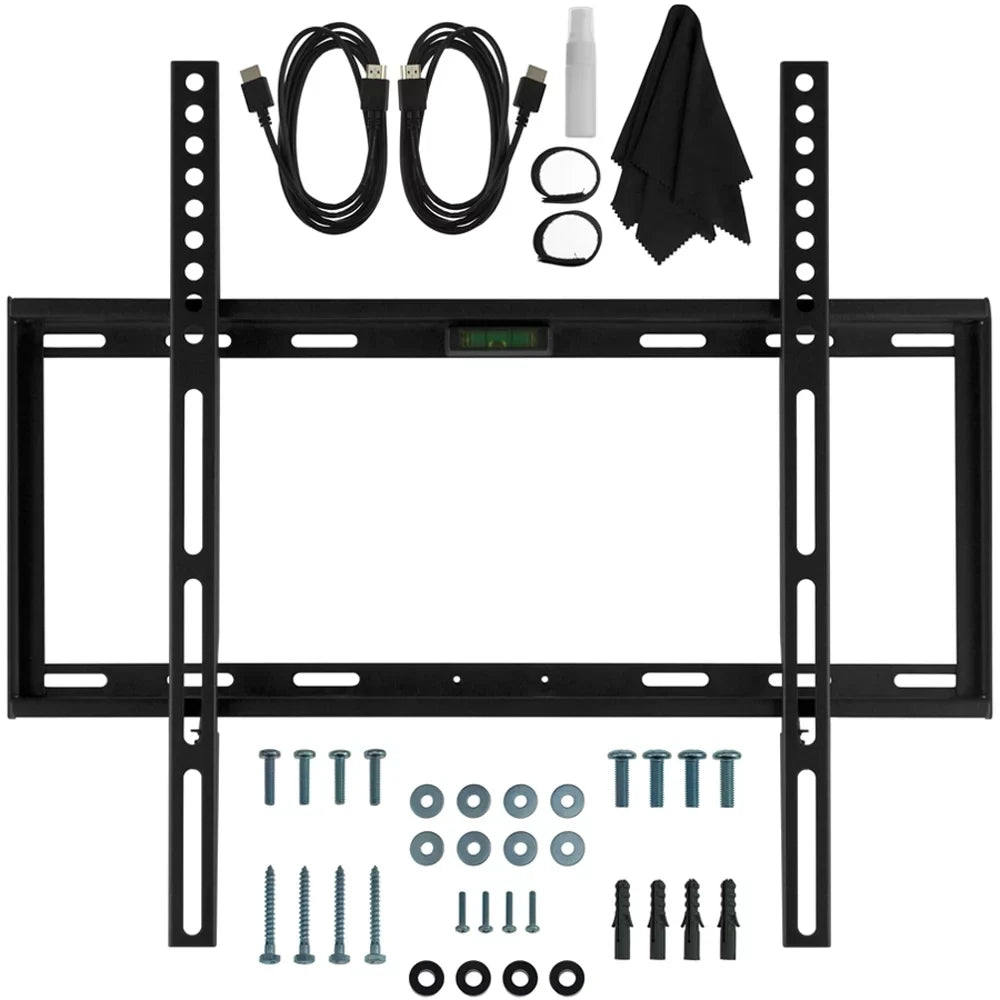 24LM520S- 24" Class  Smart ,23.6" Slim Flat Wall Mount Kit, Universal Screen Cleaner