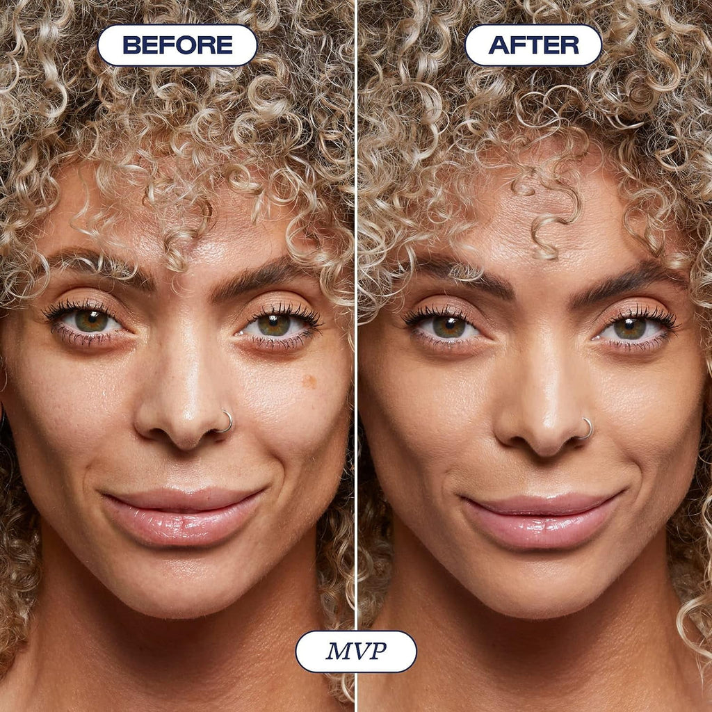 Alleyoop Game Face Concealer Makeup, Lightweight to Medium Buildable Coverage Under Eye Concealer, For Blemishes, Crease-proof and Hydrating with Aloe Stem Cell, Smooth Second Skin Finish -