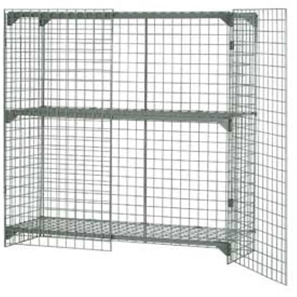Global 184083 36 x 24 x 36 in. Wire Mesh Security Cage - Ventilated Locker