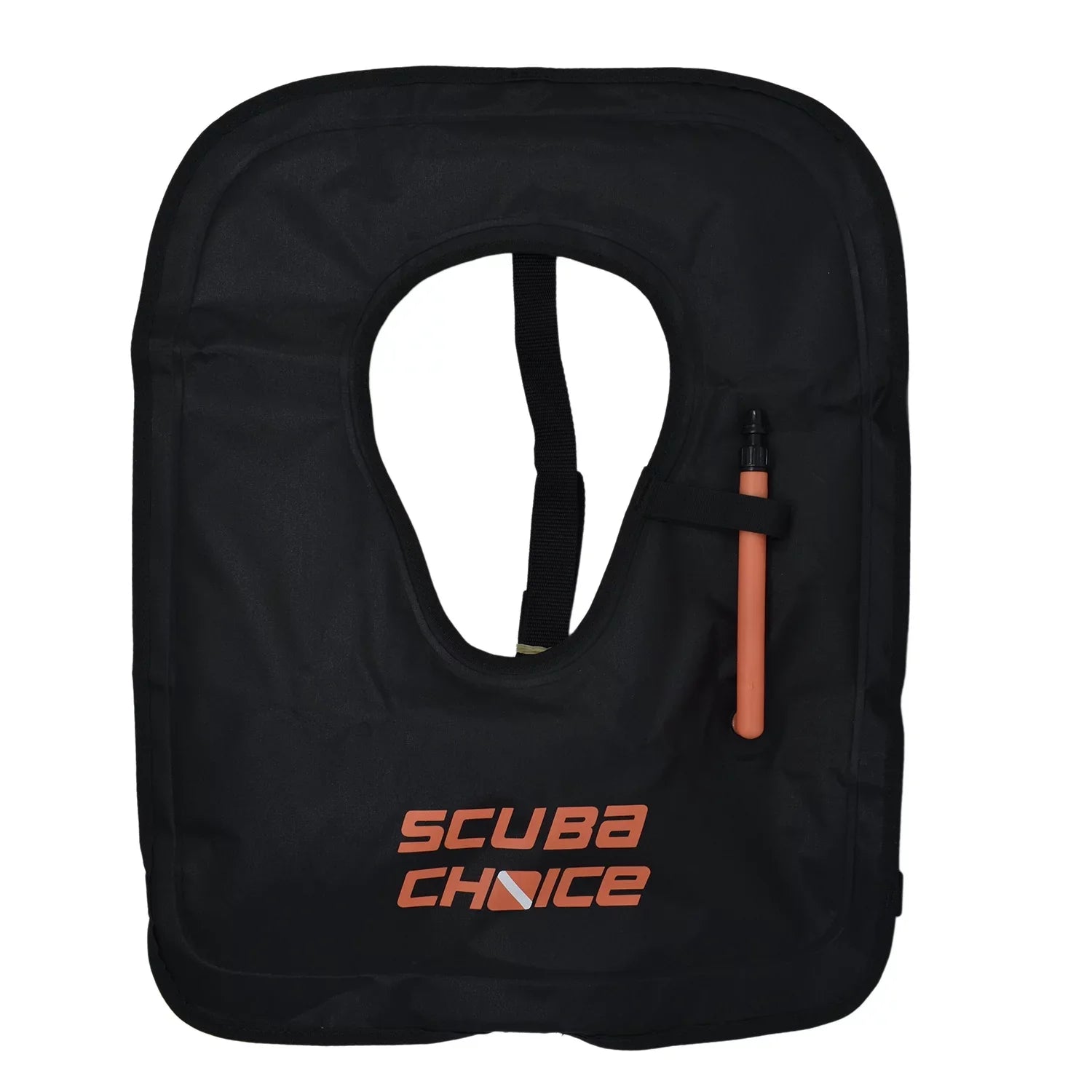 Scuba Choice Adult Black Snorkel Vest w/ Name Box, -Large