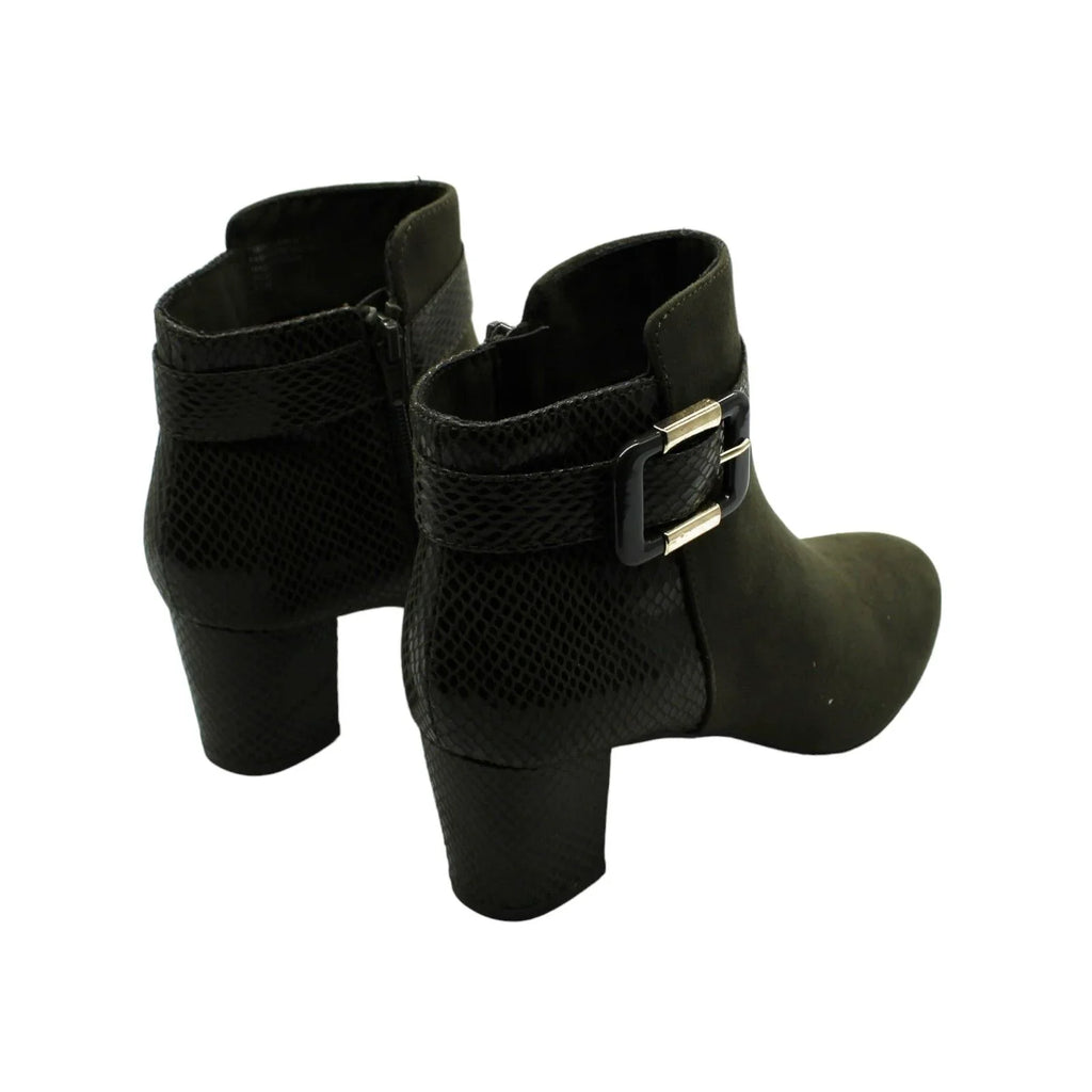 Karen Scott Ivyy Mixed-Media Booties