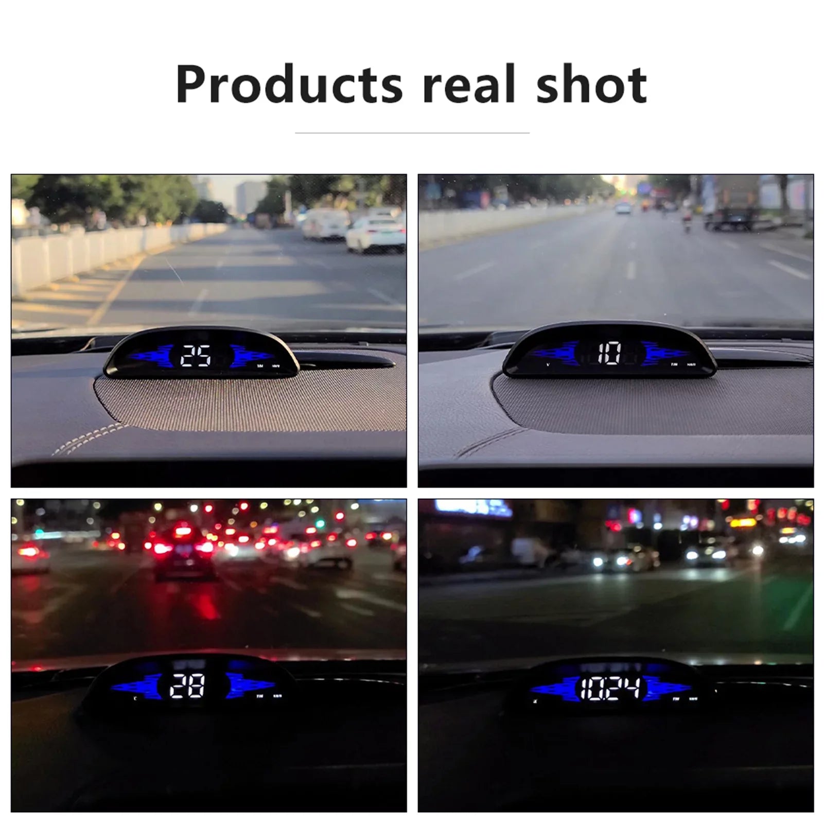 Dcenta Car New  Speedometer Head-up Display  Multi-Functions Car Diagnostic Speedometer Driving