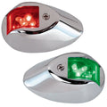 Perko  Side Lights - Red/Green - 24V - Chrome Plated Housing