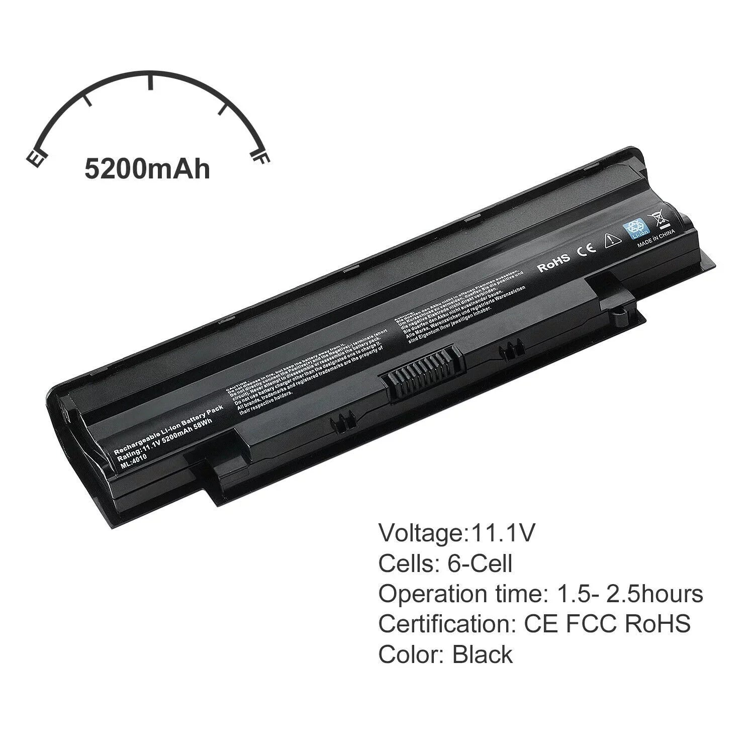 New Battery for Dell Inspiron     Vostro 1440 1450 1540 1550