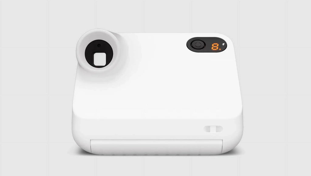 Polaroid  Go Instant Mini Camera With Clip, White