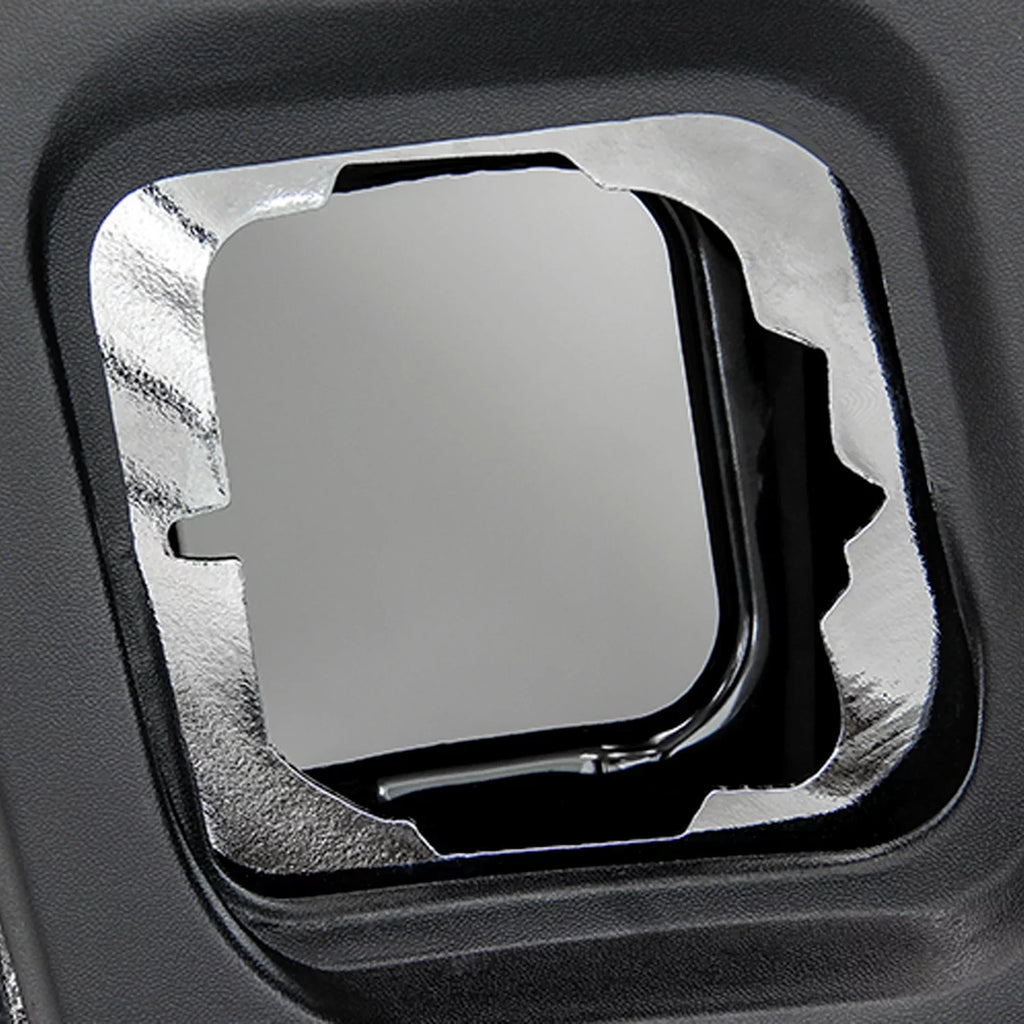 For 09-18 Ram 1500 Dual Exhaust Model Chrome Rear Bumper Step Pad w/Sensor Holes Fits select: 2011-2012   1500, 2019-2023  1500