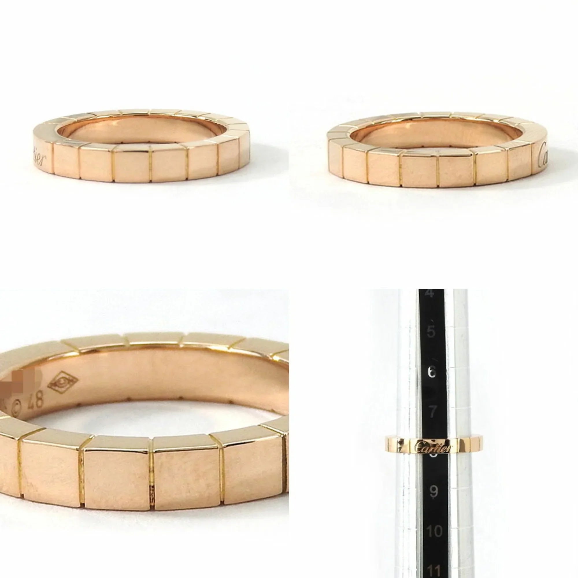 Pre-Owned Cartier Ring Raniere 48 Au750   Pink Gold Approx. 5.4g Wedding Accessories Women's ring wedding (Good)