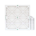 12 Pack of 14x14x1  10 Pleated Air Filters by Glasfloss. Actual Size: 13-1/2 x 13-1/2 x 7/8