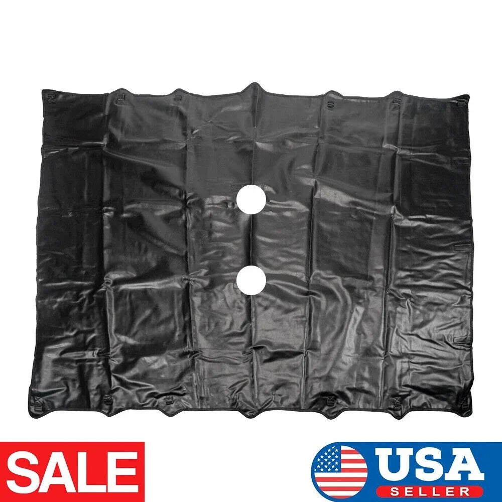 Enjoy Comfort and Sun Protection with Leather Top Sunshade for Jeep Wrangler   07-18 - Easy Installation