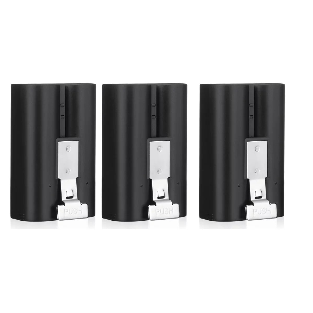 3-Pack Rechargeable Doorbell Replacement Battery Compatible with Ring Video Doorbell 2/3/3 Plus/4, Spotlight Cam, Stick Up Cam, for Ring Doorbell Camera, Backup Batteries 6040mAh 3.65V