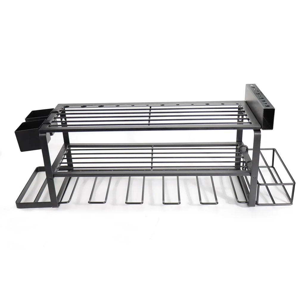 Make It Easy Super Power Tool Organizer Steel Heavy Duty Floating Tool Shelf  10 in All