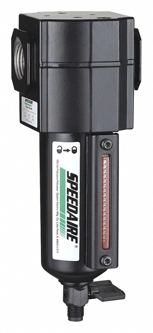 Speedaire Filter,1/4" ,55 cfm,5 micron  4ZL37