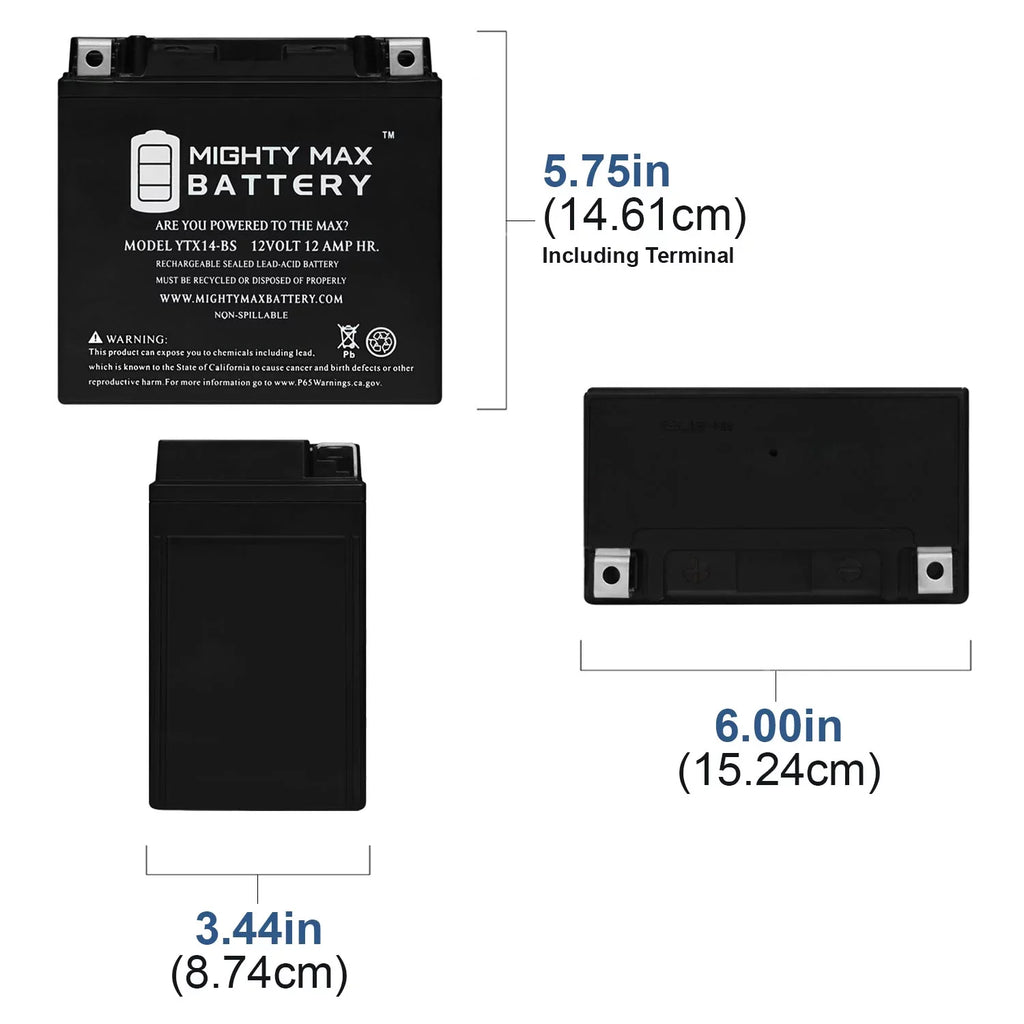 '- Replacement Battery For   Ulysses (06-'09)