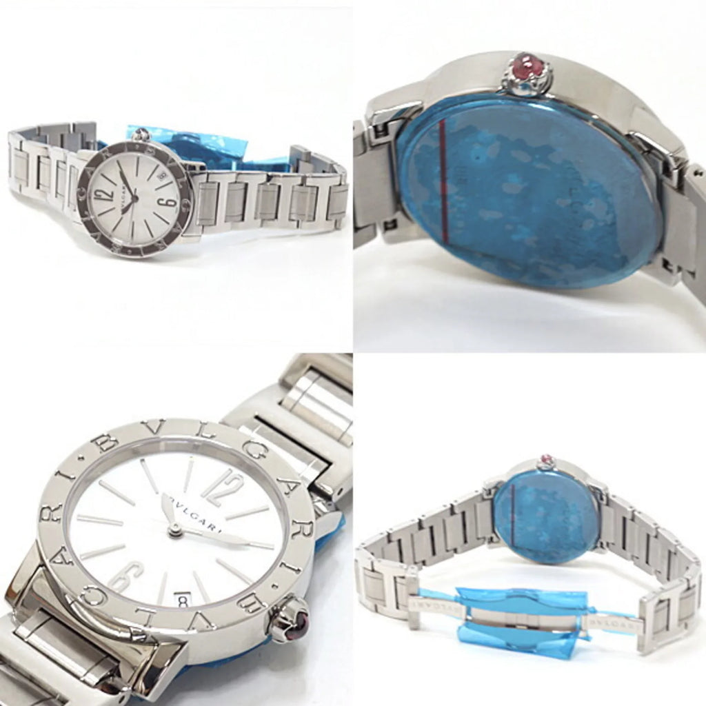 Pre-Owned  Bulgari Boys Watch  White Shell Dial Automatic Winding (Like New)