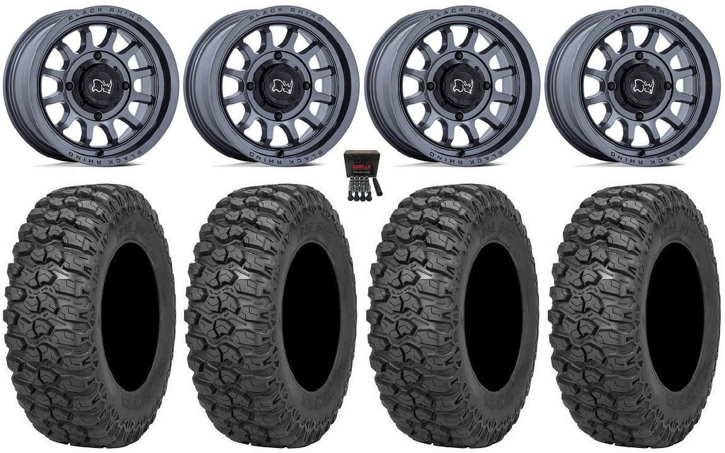 Black Rhino Rapid 15" Wheels Gm 32" Trail Saw 2.0 Tires Sportsman  Ranger