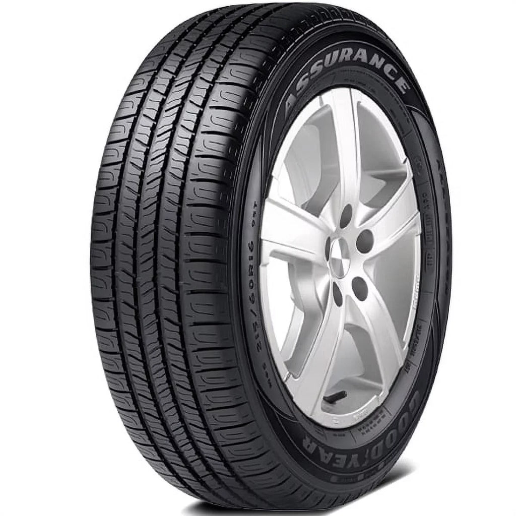 Set of 4 Goodyear Assurance All-Season 205/70R15 96T 600AB 65,000 Mile Warranty Tires 407785374 / 205/70/15 / 2057015 Fits: 1998-2004 Honda - , 1997-2005 Buick Century Custom