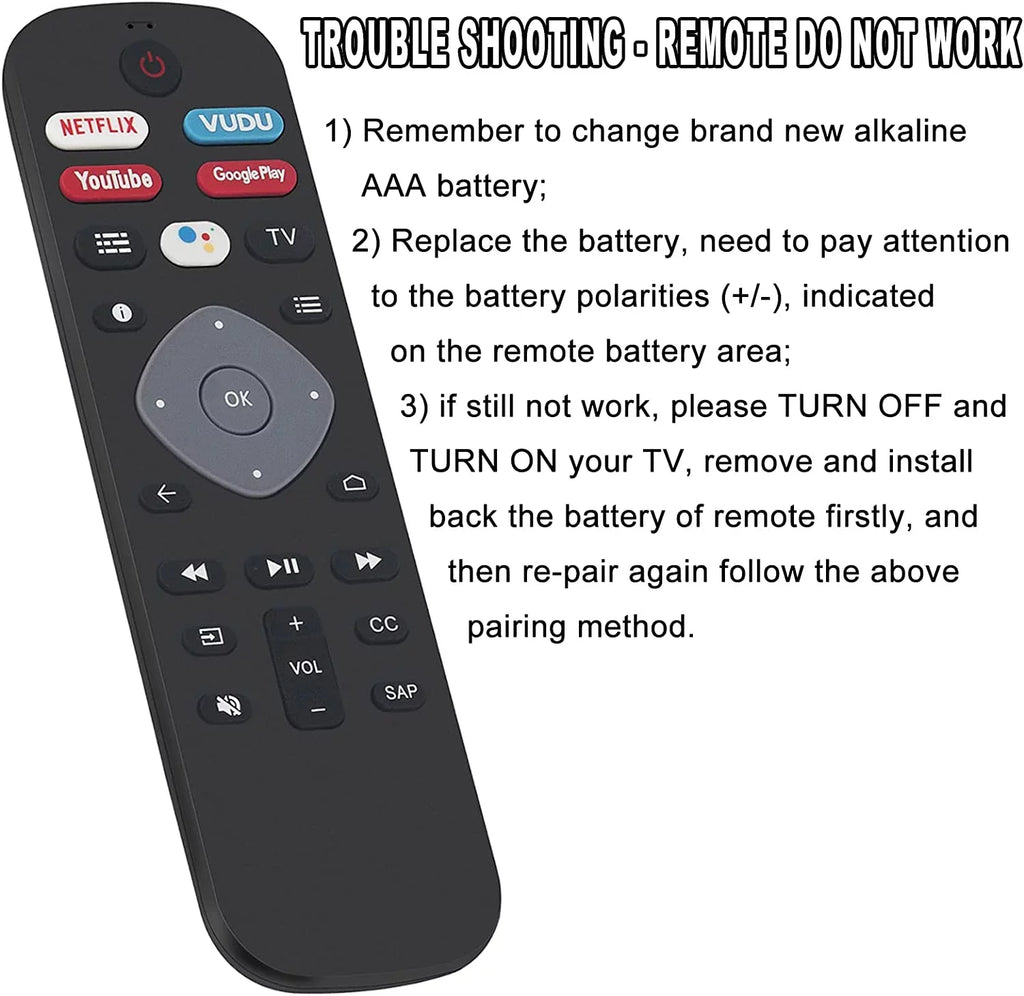 New  Voice Remote Control Replacement for Philips 5704 Series 5604 Series 5766 Series 5806 Series 5000