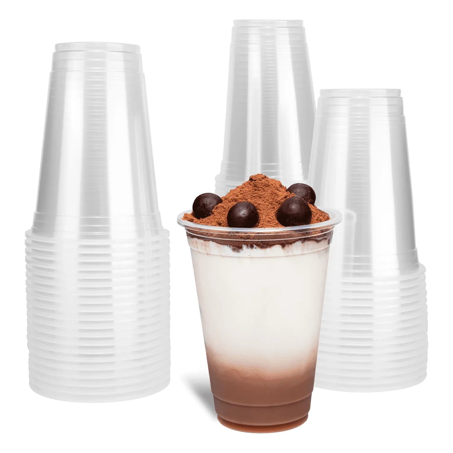 Karat  Translucent -  Modern Cups 16 oz 500 cc (95mm), 2000 Pcs