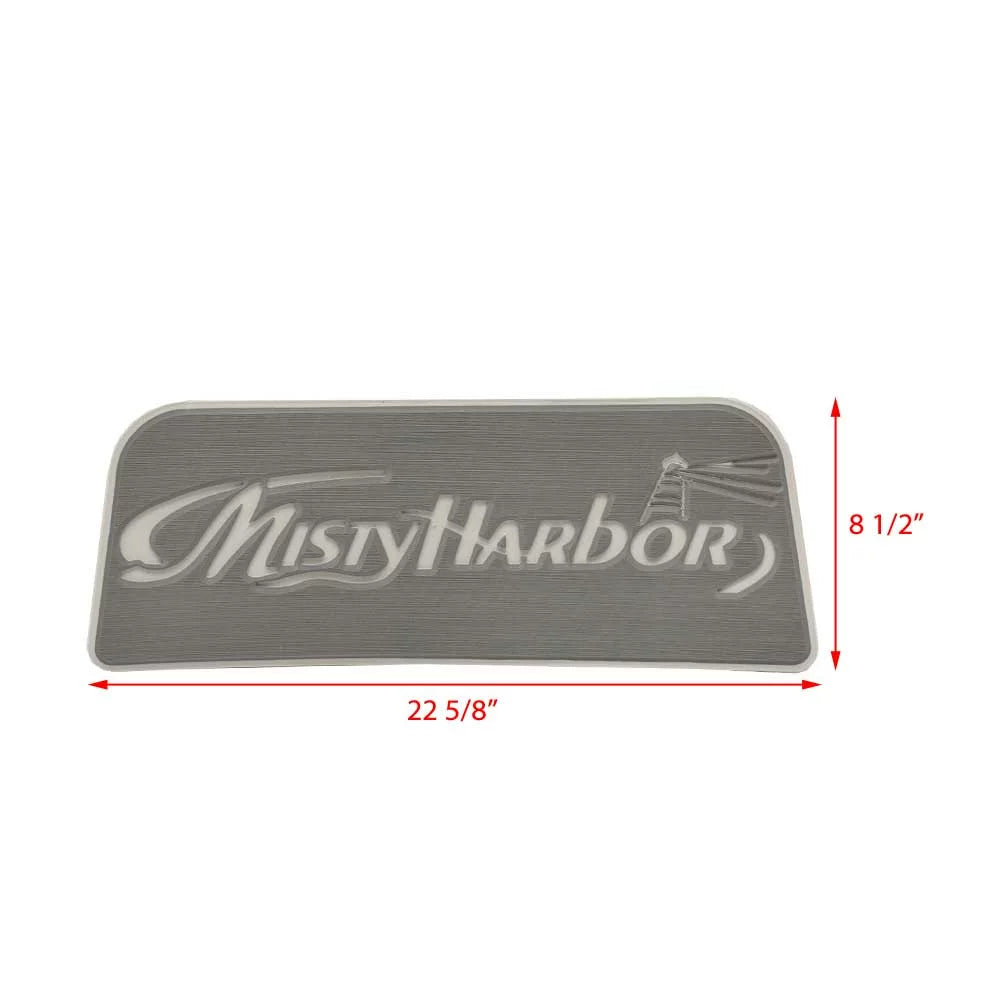 Misty Harbor Boat Non Skid Mat 33282-80438 | Gray 22 5/8 x 8 1/2 Inch