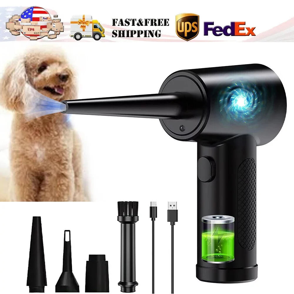 51000RPM Portable Electric Air Cleaner Cordless Air For Car Computer Keyboard