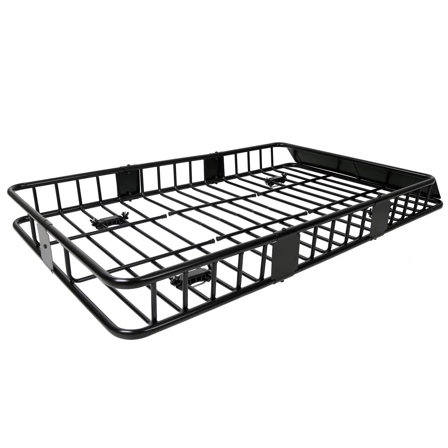 Jeremywell Universal 64"x 39"x 6" 150  Capacity Roof Rack Cargo Basket Extension Car Top Luggage Holder Carrier for  Truck Cars