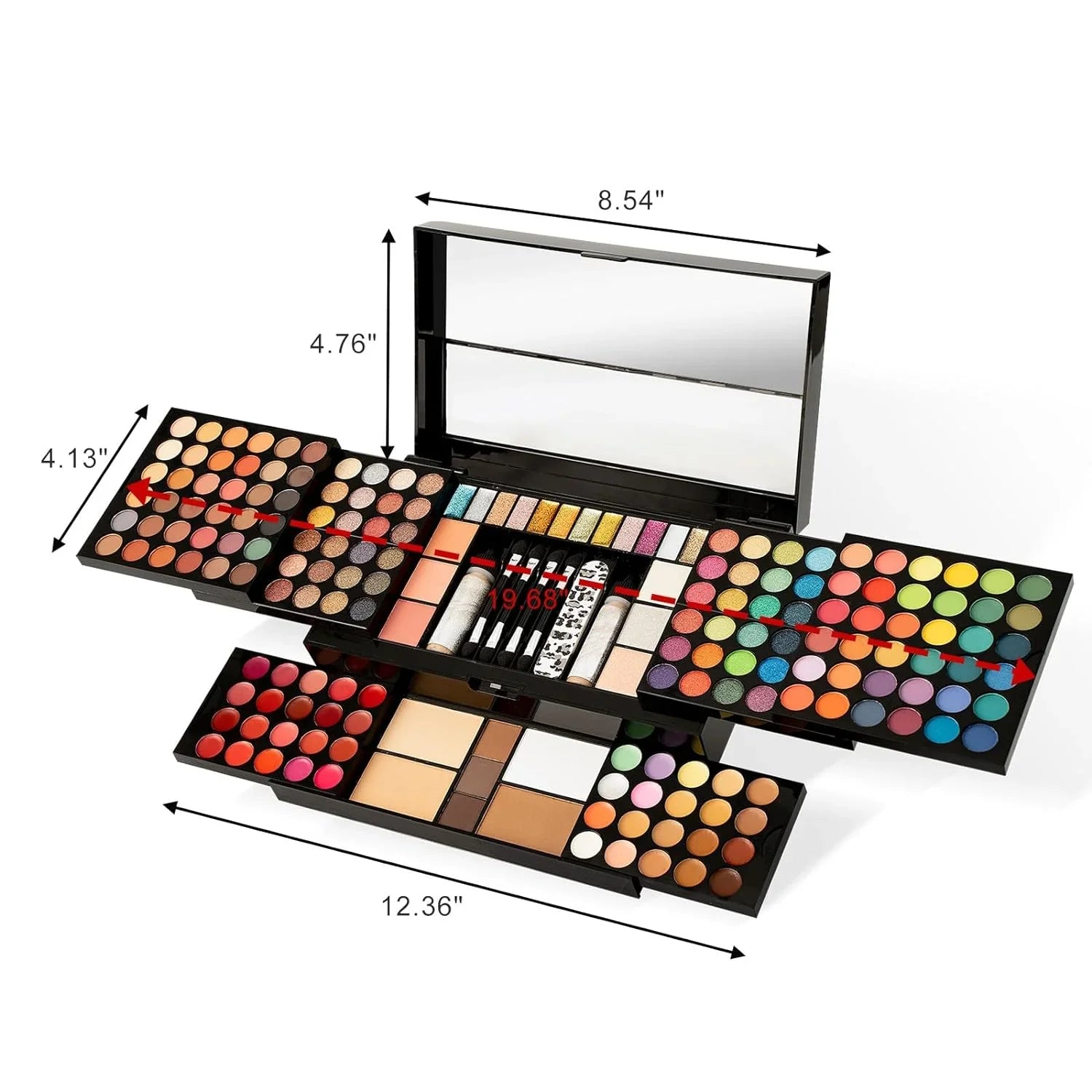 187 Colors Professional Makeup Kit,Makeup Sets Combination,All in One Makeup Kits for Women Full Kit - Makeup Gift Set for Women Girls