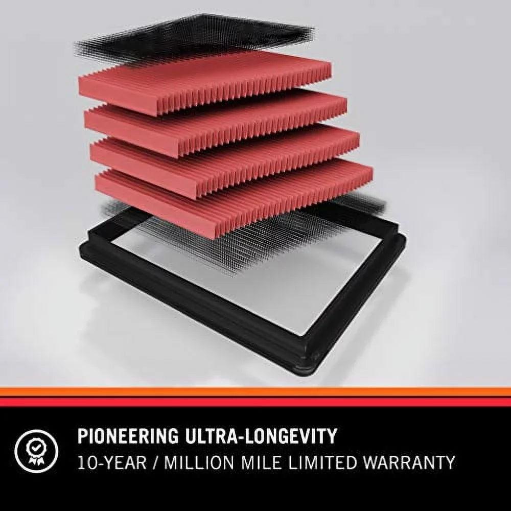 & Engine Air Filter: High Performance, Premium, Washable, Replacement Filter: 2011-2019 Chrysler/Dodge / (Charger, Challenger, 300), 33-2460
