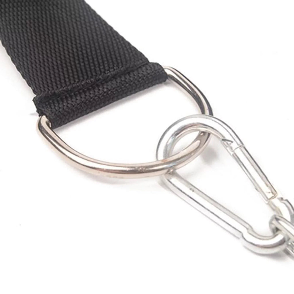 Head Harness Neck Strength Head Strap Weight Lifting Exercise Fitness Belt Workout for Boxing  Strong Neck Steel Chain Exerciser Strengthener