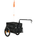 Aosom Bike Trailer Wagon with Removable Storage Box, No Bottom