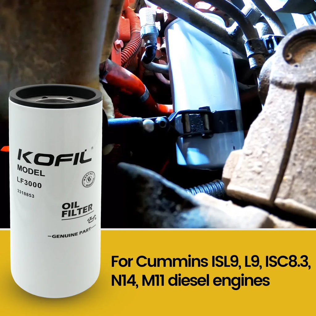5pcs For Fleetguard Oil Filter Lube Combination Filter Cummins