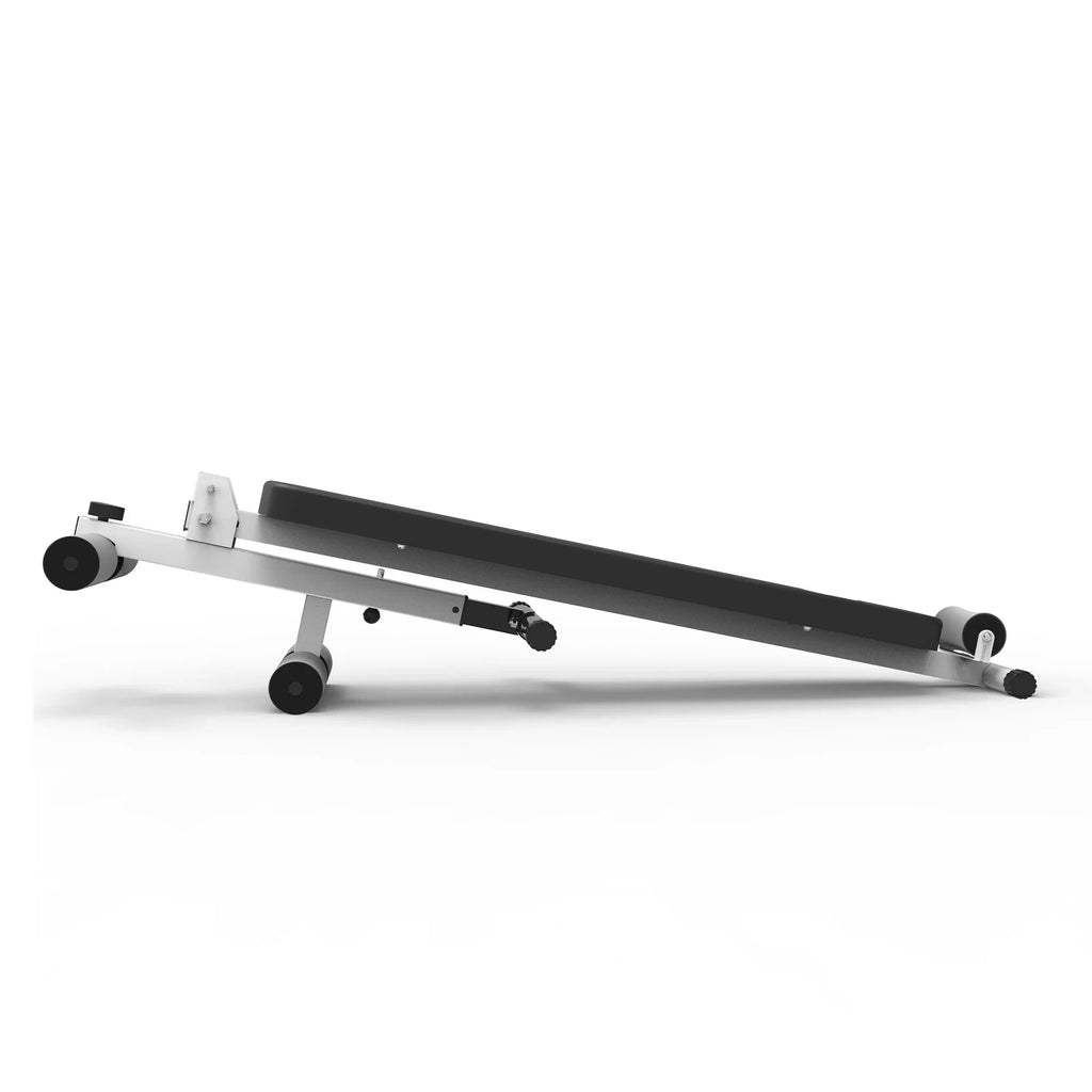 Marcy Folding Utility Bench Slant Board w/Headrest for Home Gym Exercise