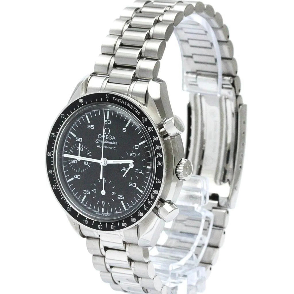 Pre-Owned Polished  Speedmaster Automatic Steel Mens Watch 3510.50  (Good)