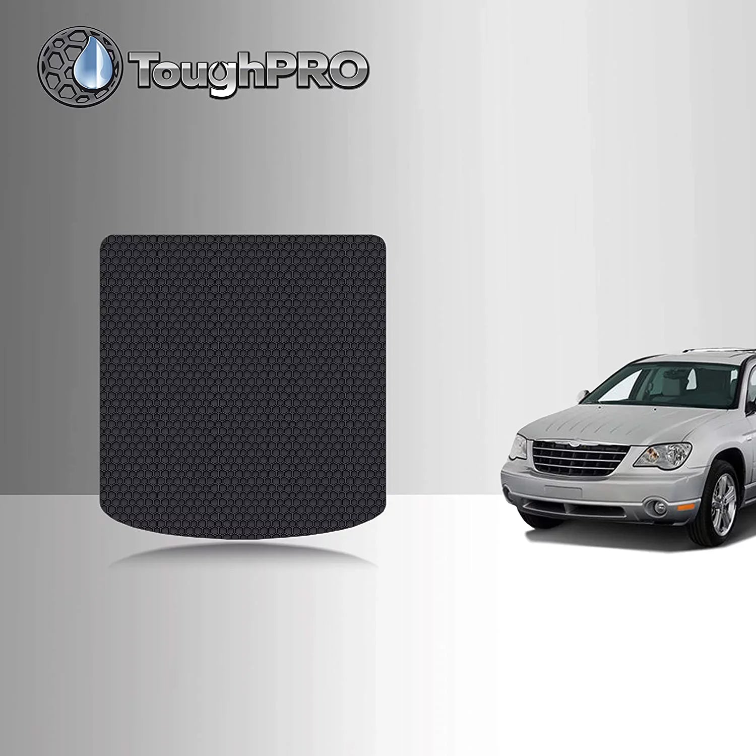 Cargo/Trunk Mat Accessories Compatible with Chrysler Pacifica - 3rd Row Down - All Weather - Heavy Duty - Custom Fit - (Made in ) - 2021