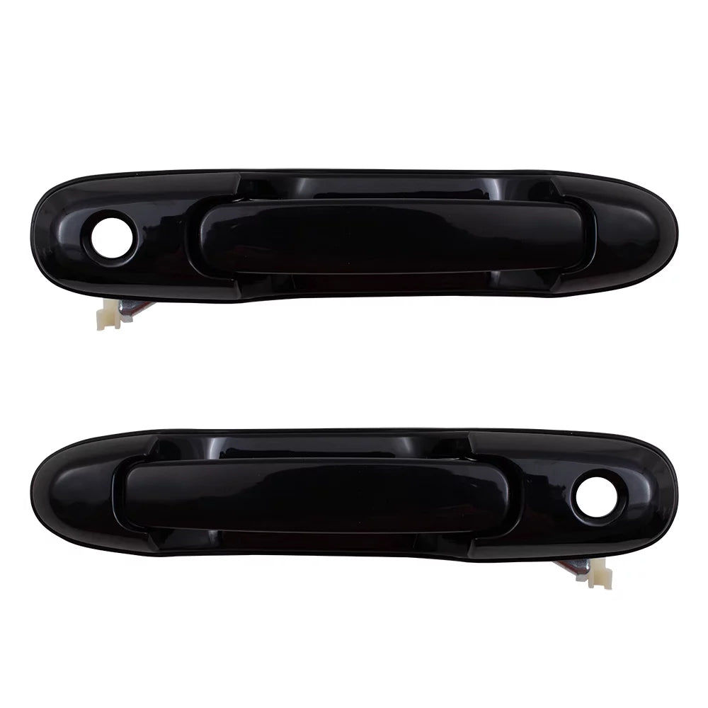Brock Replacement Pair Set Front Outside Outer Door Handles suitable with 1998-2003 Sienna Van 6922008010C0 6921008010C0