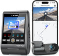 Plus 2CH Dashcam with , Dual  2 Sensors, 1440P+1440P Front Rear 1.87 lb Camera