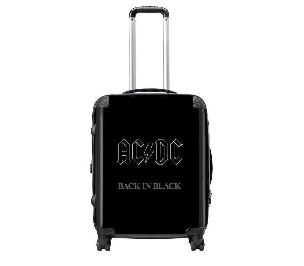 Rocksax Unisex / Official Tour Series Luggage/Suitcase By Rocksax - Back In Black - Large 95L