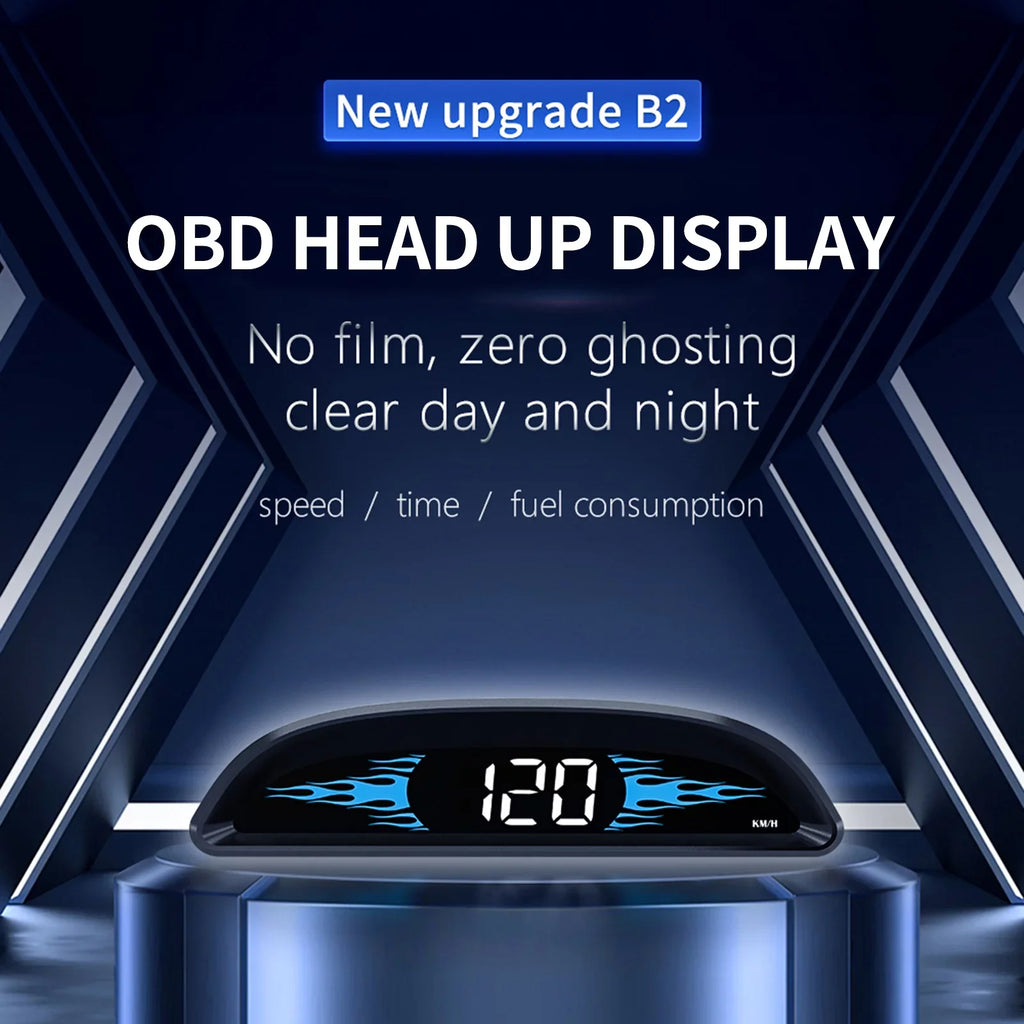 Dcenta Car New  Speedometer Head-up Display  Multi-Functions Car Diagnostic Speedometer Driving
