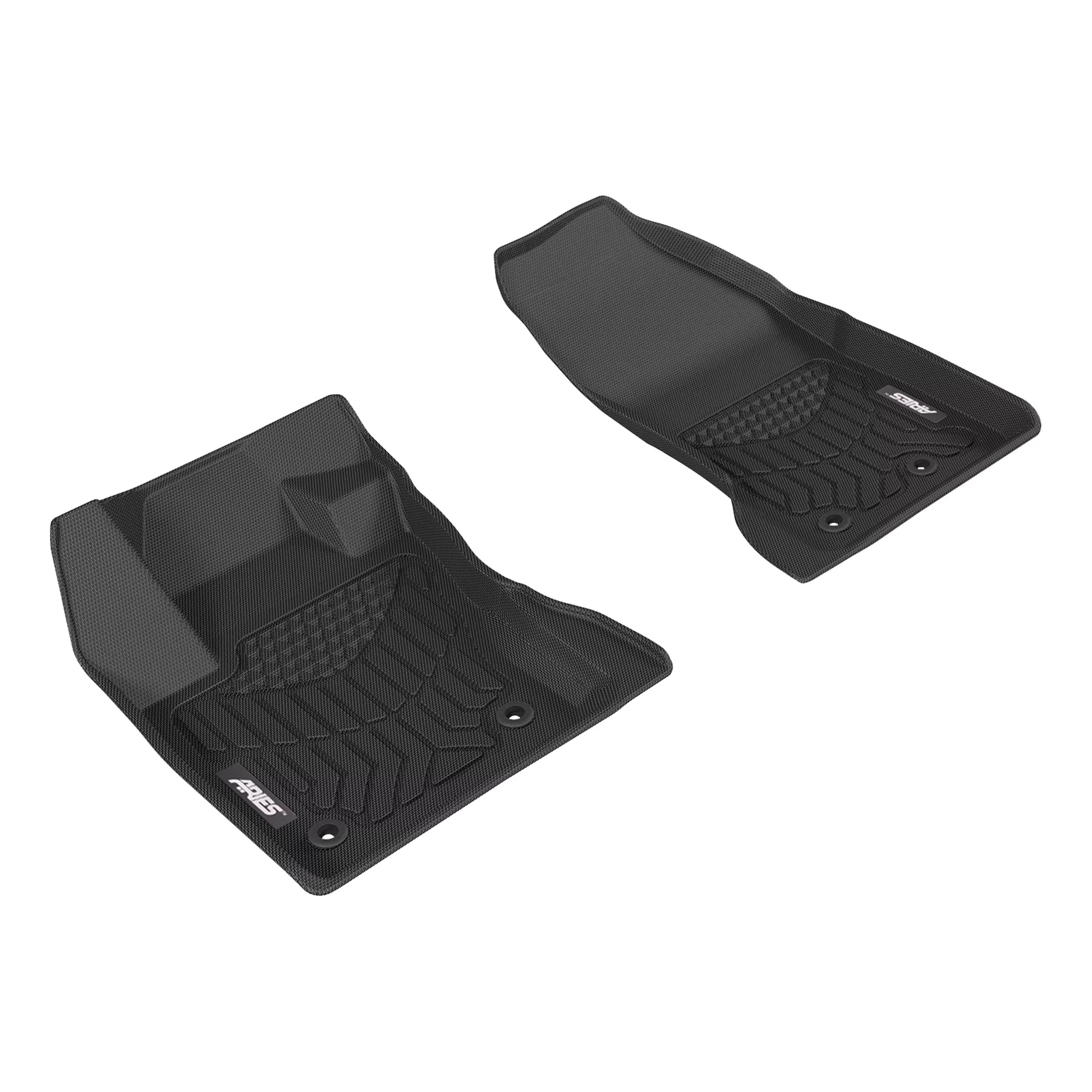StyleGuard  Black Custom Floor Liners, Select Jeep Renegade, 1st Row Only