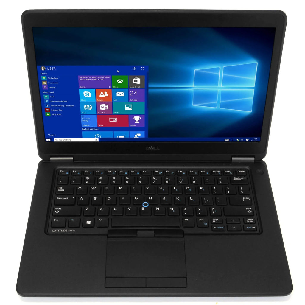 Restored Dell Latitude  Laptop Computer, 2.90 GHz Intel i5 Dual Core Gen 5, 8GB  , 256GB  Hard Drive, Windows 10 Professional 64 Bit, 14" Screen (Refurbished)