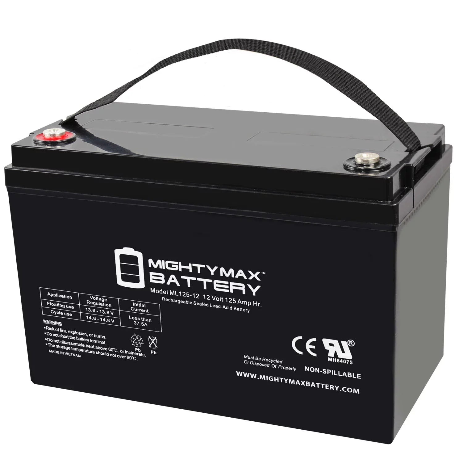 12V 125AH  Battery for   Yeti 1250 Comp.