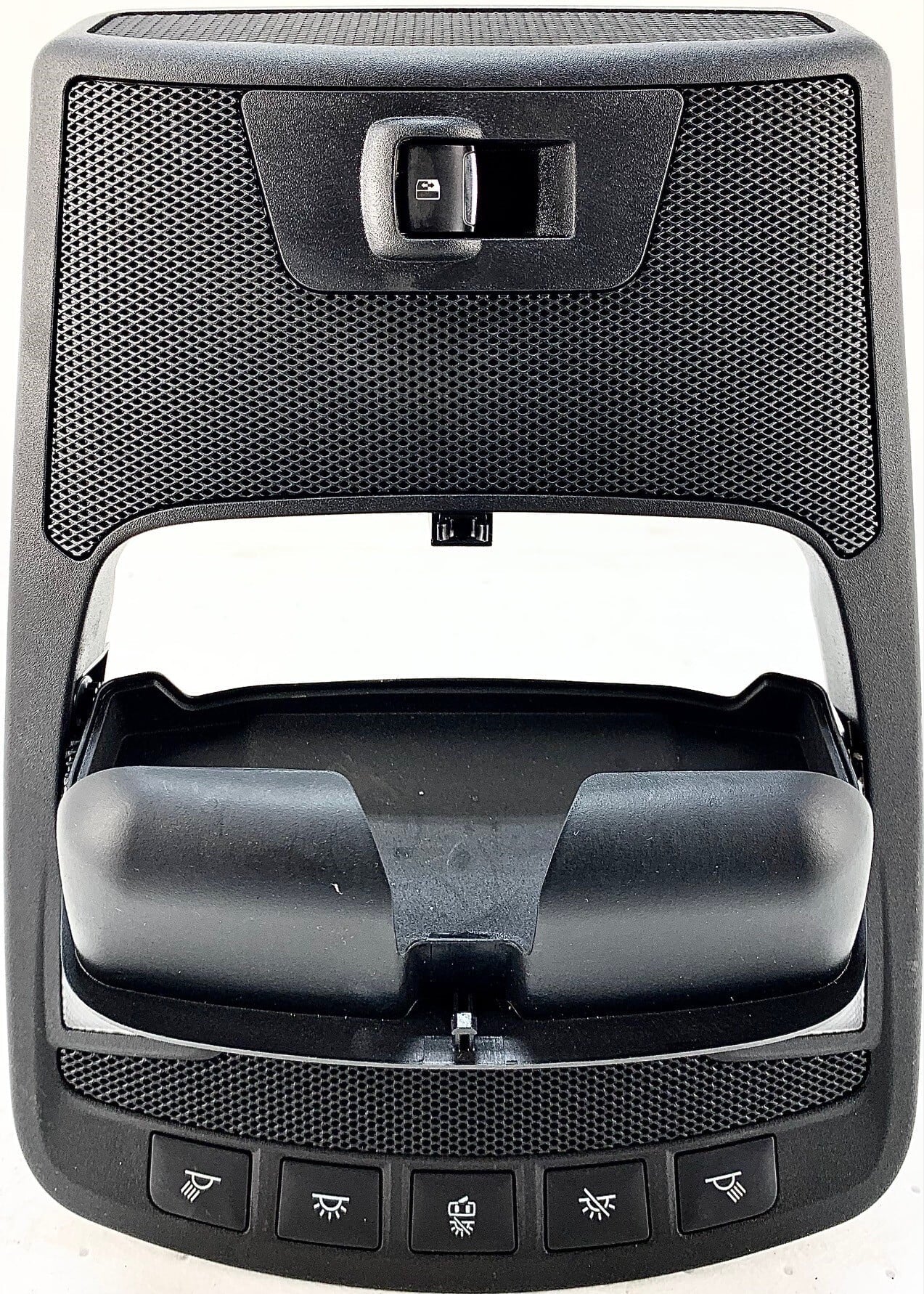 Pre-Owned 2015-2020 Ford  Overhead Roof Console w/ Power Sliding Rear Window Black  (Good)