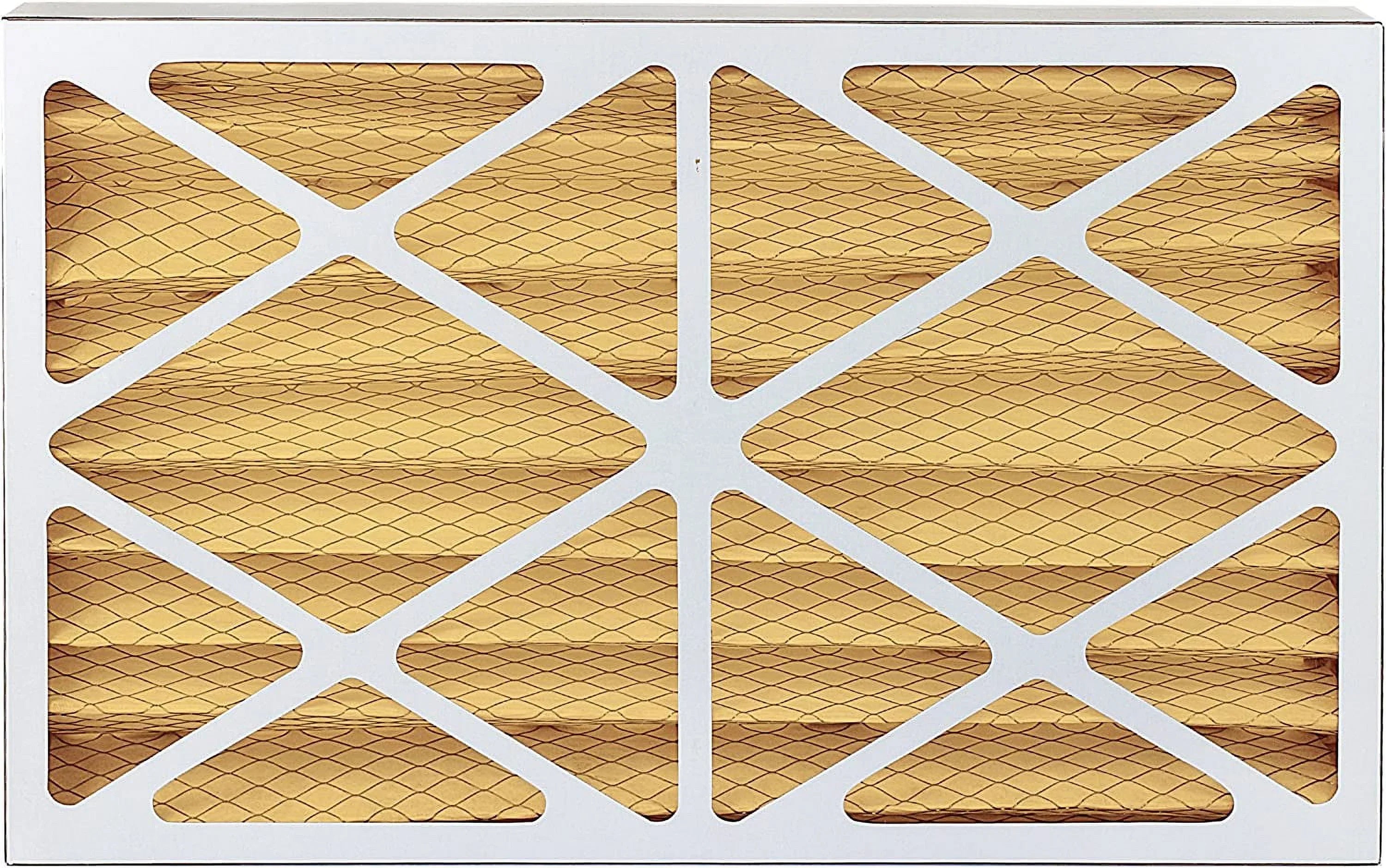 Filterbuy 10x25x4  11 Pleated   Furnace Air Filters (2-Pack)